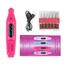 Polishing Pen, Nail Removal Portable Electric Pen, Dead Skin Removal Nail Polish Machine Tool Set, Nail Electric Polishing Machine