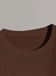 Tween Boy Casual Simple Boys T-Shirt Summer Holiday Seaside Pattern Beach Style Mountain And Sea Tree Pullover Round Neck Short Sleeve T-Sleeve Kids Clothes Boys Summer New Short Sleeve Top