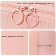 1/2pcs Three-In-One Travel Clothing Storage Bag, Underwear Storage Bag, Portable Packaging And Luggage Storage Packing Cubes Luggage Packing Organizers For Travel Accessories Bag For School School Accessories School Stuff