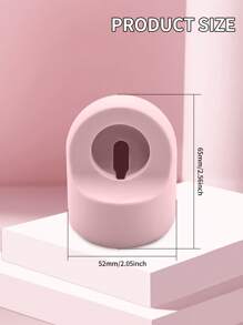 1Pc Silicone Watch Charger Stand Compatible With Apple Watch Series 10/9/8/SE/7/6/SE/5/4/3/2/1/Ultra All Sizes Charging Station Dock Holder Compatible With Apple Watch 46mm 49mm 45mm 44mm 42mm 41mm 40mm 38mm Smart Watch Bracket Accessories