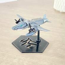 New Tung Tung Sahur Italian Brainrot Wooden Stick Figure Toy Tralalero Tralala Figure Toy Tung Tung Tung Sahur Toy Tralalero Shark Figurine Decoration Collection Ornaments Funny Toy - Multicolor - View 5