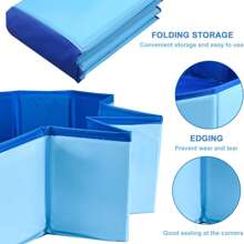 PVC Pet Bathing Basin, Portable Foldable Bathing Tub/Pool, Dog Swimming Pool Bathtub, Cat Bathing Basin