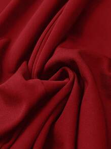 Plus Size Women Wide Leg Pants, Solid Color, High Waisted A-Line Design With Button Detail, Comfortable For Casual Outings