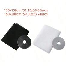 Insect Screen Window, Easy Install Self-Adhesive Mosquito Net Kit With Cuttable Mesh Curtains - Home Insect Repellent Screen Replacement Corners DIY Easy Install Self-Adhesive Mosquito Net Kit - Home Insect Screen Window Mesh With Replacement Corners, Other Material [Self-Adhesive Window Net White] 1 Roll, Window Screen Self-Adhesive, Adjustable Mesh Screens, Freely DIY Windows Net With Hook & Loop, Quick Installation, White, Keep Bugs Out