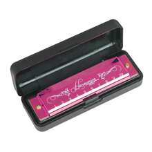 IRIN [IRIN] 1pc 10 Hole 20 Tone Professional Harmonica, Copper Alloy Anti-Deformation Cover + Sealed Anti-Leakage Structure, Waterproof Harmonica Compartment + Screw Fixation, Portable Performance Instrument