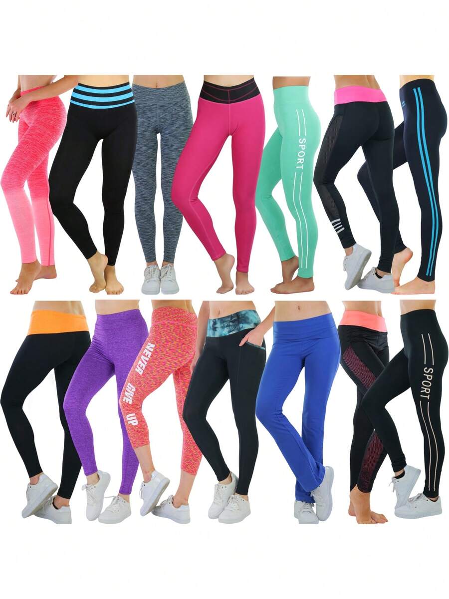 Mallas activas para mujer seleccionadas al azar - Soltero: Seleccionado al azar - Ver 1
