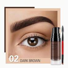 SACE LADY 3D Eyebrow Gel Long Lasting 24 Hours Waterproof Smudge-Proof Brow Cream Makeup Kit (02 DARK BROWN, 0.2Fl Oz) - 深棕色 - 查看 2