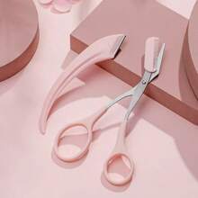 1/2/4 pièces Rasoir à sourcils en acier inoxydable, kit de mise en forme des sourcils avec peigne, facile à utiliser pour les débutants, convient aux femmes
