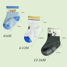 Calcetas Antiderrapantes Ligeras Para Bebé accesorios confort moda Halloween disfraz comodidad fiesta primera infancia peques temporada - Multicolor - Ver 4