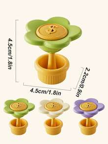 1 件多巴胺马桶按压器，创意马桶水箱冲水辅助按钮，适用于长指甲艺术