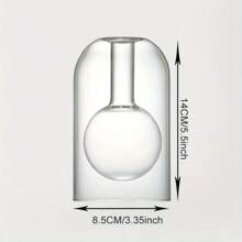 Glass Flameless Essential Oil Diffuser, Home & Bedroom Fragrance Aromatherapy Dispenser, Bathroom Odor Eliminator, Fragrance Decor Bottle