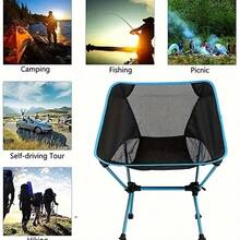 Folding Chair Ultralight Detachable Portable Lightweight Chair Folding Extended Seat Fishing Camping Home BBQ Garden Hiking - Multicolor - View 4