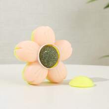Suministros para mascotas Juguetes con forma de flor con hierba gatera para gatos, juguete para morder para aliviar el aburrimiento y el rechinamiento de dientes