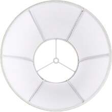 Lamp Shades – Classic Spider Fitter For Table & Bedside Lamps - Cream - View 5