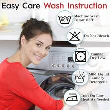 MIUCO Blackout Curtains & Drapes For Bedroom Living Room 84 Inches Long Purple And White Room Darkening Ombre Curtains Rod Pocket & Back Tab Curtains Thermal Insulated Light Blocking 2 Panels Set-FUNALING - Màu tím - Xem 8