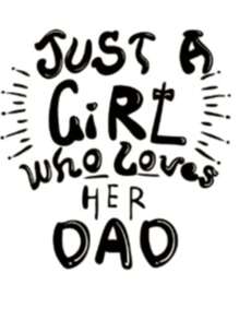 [6pcs Heat Transfer] 6pcs DADDY'S GIRL And JUST A GIRL WHO LOVES HER DAD Heat Transfer Printing | Direct Transfer Printing DTF Suitable For T-Shirt, Bag, And Fabric Decoration, Washable And Durable Ironing Transfer Printing Stickers