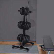 Weight Plate Rack, Vertical Weight Plate Tree For 2-Inch Weight Plates, Standard Weight Plate Tree With Wheels, 1000 Lbs Load Capacity Weight Storage Holder, Home Gym Barbell Rack Storage Stand - 2-Inch 1000 lbs - 查看 1