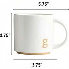 Ceramic Mugs, 15 Oz Golden Initial Coffee Cups, Elegant Alphabet Tea Mugs, Elegant Personalized Mug With Box, Luxurious Cups Office And Home () - Gold-g - View 2