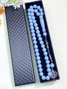 1 Set mit 6 Farben, 45 Stücke 10mm Acryl Perlen Armband Set, verpackt in hochwertiger Geschenkbox für den täglichen Gebrauch