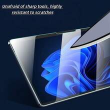 Applicable To Microsoft Surface Pro 9 Tablet Tempered Glass Screen Protector - For Pro 8/Pro 7/Por 10/Por 11 Screens - Clear - View 5