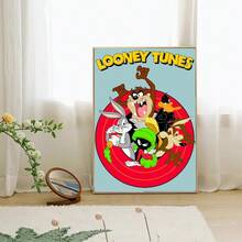 WB 1PC DC Anime Cartoon High Quality Prints And Posters Waterproof Cafe Bar Posters, Wall Exquisite Painting Decoration Frameless