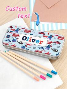 Customized Pencil Cases, Metal Pencil Cases, Customized Photo Pencil Cases, Customized Group Photo Pencil Cases, And Gifts For Friends During The School Start Season, Easy-To-Clean Portable Pencil Cases, Office Storage Boxes, Teacher Gifts, Thank-You Gifts, Teacher's Day Gifts. Gifts For Friends In The New School Year.,Back To School,School Supplies