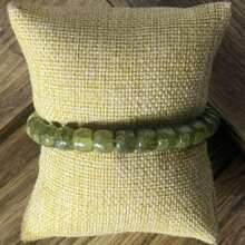 1 peça/pulseira de ágata verde, pulseira perfeita para mulheres, presente de Natal