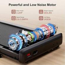 100CM  Running Area Walking Pad 300lbs Capacity, Under Desk Treadmill, For Home/Office - View 2