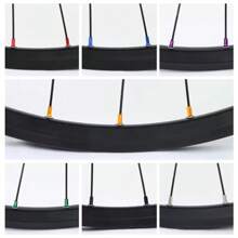 自行车辐条帽 高品质自行车车轮辐条帽 适用于 14G 2mm 辐条 山地车 公路车 彩色车轮辐条帽 - 輻條帽 - 查看 6