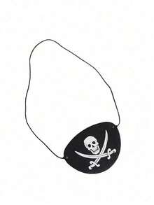 Pirate Hat Set, Role Play, Vintage Pirate Hat, Cosplay Costume, Pirate Hat, Headscarf, Telescope, Eye Patch Set, Suitable For Halloween, Valentine's Day, Gift, Summer, Party, Personalized, Sexy, Party Supplies, Accessory Set, Applicable For Events, Beach, Vacation, Beach, Yacht Party, And Daily Wear Men Women Clothing Winter - Multicolor - View 3