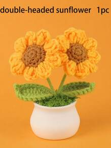 Handmade Simulation Sunflower Potted Plant, Home Decoration, Car Ornament, Office Decoration,Table Decoration,Teacher's Day Gifts, Birthday Gifts, Mother's Day Gifts, Thanksgiving Gifts,Artificial Flower,Home Decor,Kitchen Decor Decor,Room Decor,Christmas Decor,Party Decor,Decorative Crafts,Desk Ornaments,Table Decorative Ornaments,Party Gift Decorations,Christmas Decorations,Christmas Gift.