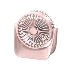 Nuevo ventilador de escritorio pequeño, ventilador portátil mini para oficina, dormitorio o carpa, recargable por USB, de larga duración, con motor sin escobillas, alto flujo de aire, ventilador de escritorio pequeño de 1200 mAh