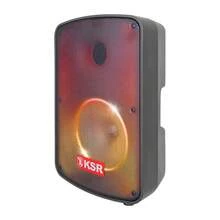 BAFLE PROFESIONAL RECARGABLE KSR 8 PULGADAS CON MICROFONO KSW-1108 - Negro - Ver 2