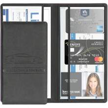 Porta-documentos para Carro com Fechamento Magnético, Organizador de Luvas de Veículo - Para Documentos, Cartões, Carteira de Motorista, Organização e Armazenamento, Bolsas e Bolsas Femininas, Decoração (Preto)