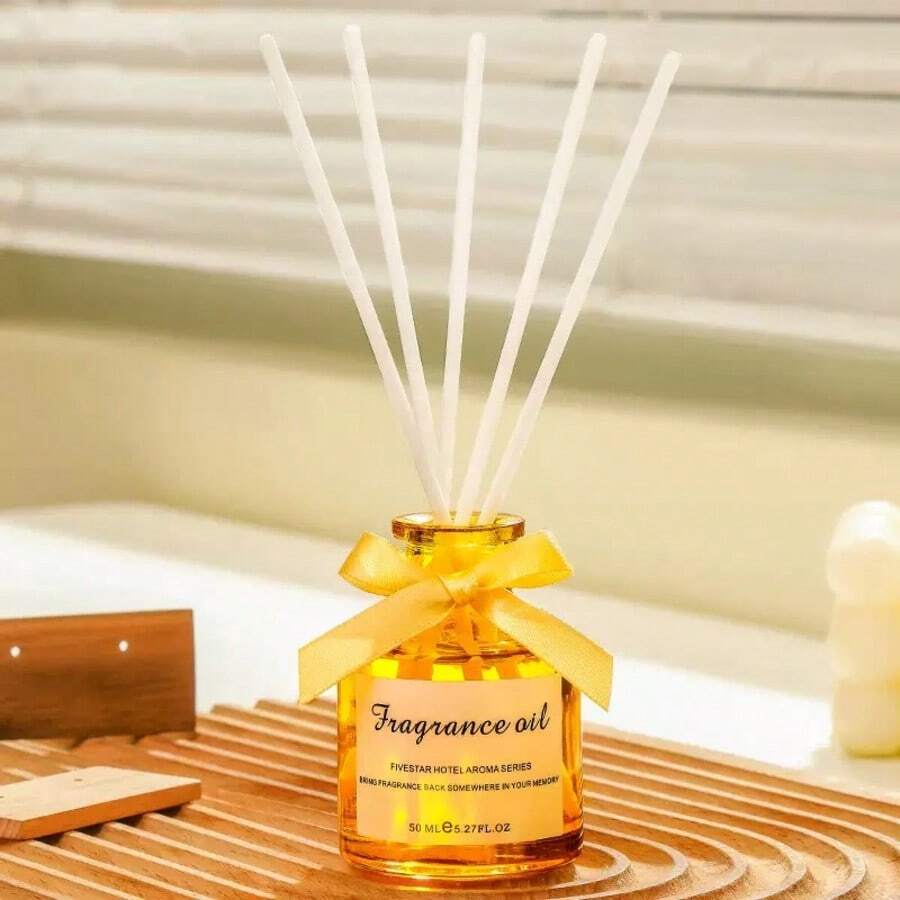 1 bộ đèn hương thơm sang trọng trong nhà lâu dài làm mát không khí gia đình phòng ngủ nước hoa phòng hương thơm phòng tắm tinh dầu quà tặng - đa hương vị - Xem 1
