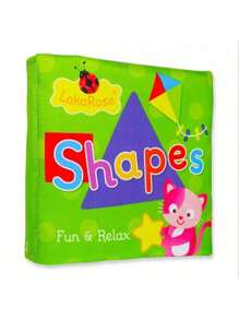 0-3 Years Old Baby Three-Dimensional Cloth Book With Bright Colors, English Letters, Numbers, Colors And Graphics, Cognitive Enlightenment Educational Toys, Baby Early Education Toys, Tear-Resistant Paper With Sound