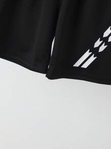 2 Piece Sports Set For Young Boys: Short Sleeve T-Shirt, Mesh Breathable, Loose Fit Shorts, Suitable For Basketball, Football, Sizing For 4-12 Years Old, Summer