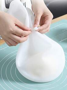 1pc Silicone Kneading Bag, Household Kitchen Non-Stick Dough Mixer - Dough Kneading Bag-white - View 3