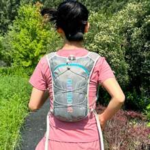 Unisex Nylon Outdoor Climbing Backpack Ultra-Light Reflective Cycling Daypack Waterproof Breathable Hydration Backpack