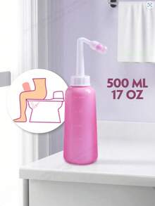 1 szt. 500 ml przenośny bidet podróżny – delikatna i higieniczna pielęgnacja krocza – podwójny tryb spłukiwania, odporny na temperaturę do 100ºC – idealny do higieny intymnej po porodzie – poręczny, kompaktowy i łatwy w użyciu, higiena osobista, czyszczenie łazienki, akcesoria łazienkowe, narzędzia łazienkowe