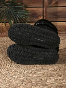 Women Outdoor Sports Snow Boots, Ankle Boots And Bare Boots/Women's Fashion Boots/Women's Autumn Winter Shoes/Women Warm Snow Boots/Women's Fashion Christmas Solid Color Cute Daily Match Waterproof Platform Slip-On Warm Casual Snow Boots/Women Fashion Warm Slippers