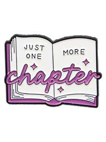 Funny Book Lover Enamel Pin Bookish Brooch Pines Lapel Pins Badge On Backpack Clothing Accessories Fashion Jewelry Reading Gift