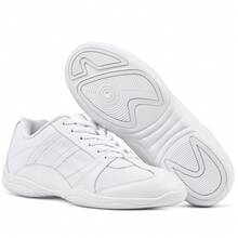 CADIDL White Cheer Shoes Women Cheerleading Shoes Girls Varsity Cheer Sneaker Youth Tennis Trainning Sneaker Flats  Plain    Casual    Outdoor - White - View 9