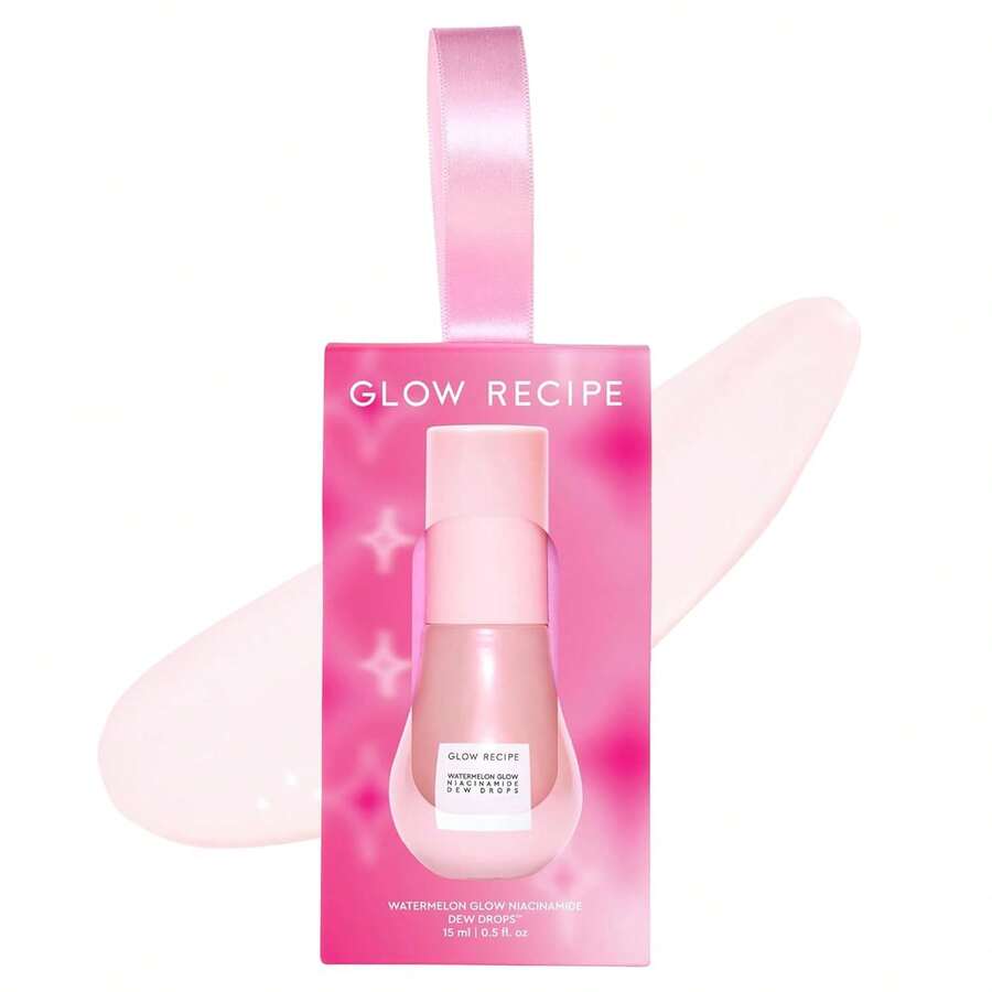 Glow Recipe Watermelon Niacinamide Dew DropS - Brightening, Plumping Hydrating Face Serum, Makeup Primer + Liquid Highlighter With Hyaluronic Acid - Dewy &Amp; Glowing Korean Skin Care (40ml) - Door Ornament - View 1