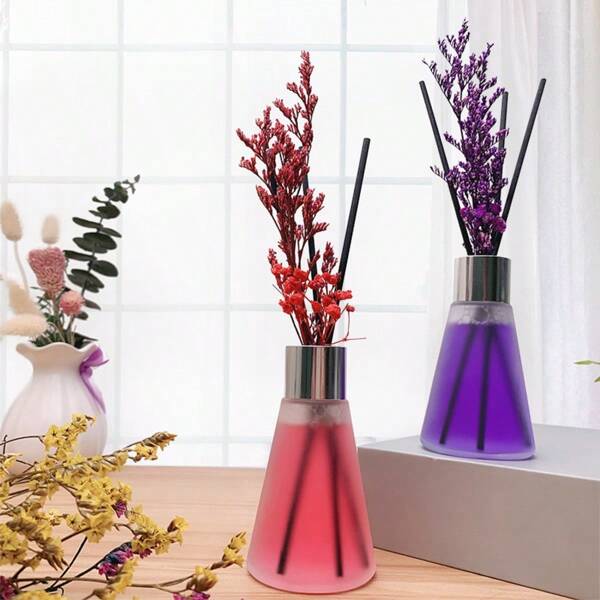 Air Freshener Toilet Deodorant Aromatherapy Indoor Expansion Air Freshener Bathroom Bedroom Room Air Freshener Decoration Flowers.Clear/Light Flavor.Fresh And Light Fragrance For Small Space Use