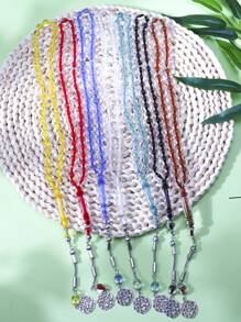 1pc Tasbin New Stylish & Simple Beaded Bracelet For Men, Suitable For Everyday Wear