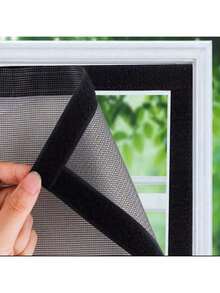 DIY Self-Adhesive Mosquito Net Screen, Suitable For Kitchen, Bedroom, Highly Dense Anti-Mosquito And Bug Summer Net, Breathable And Decorative For Home Window