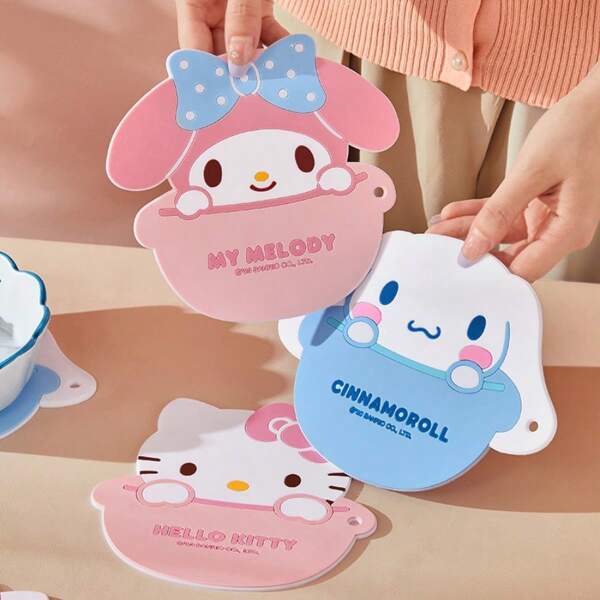 Sanrio Sanrio Thermal Insulation Mat, Heat-Resistant Bowl Mat, High-End Waterproof And Oil Resistant Dining Mat, Desktop Thermal Insulation Vegetable Mat, Cute Cup Mat