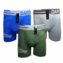 Bóxer Jumbo Para Hombre De Microfibra - Multicolor - Ver 1