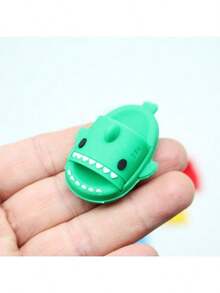 适用于 和 BJD 娃娃鲨鱼卡通拖鞋，可爱微型房屋装饰娃娃屋，YUKI 家居饰品系列夏季鞋 - 彩色 - 查看 4